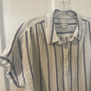 Ava & Viv Cotton Blouse